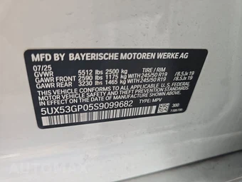 2025 BMW X3 30 xDrive M SPORT LINE - miniatura 15