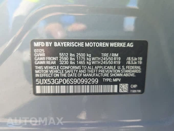 2025 BMW X3 30 xDrive M SPORT LINE - miniatura 21