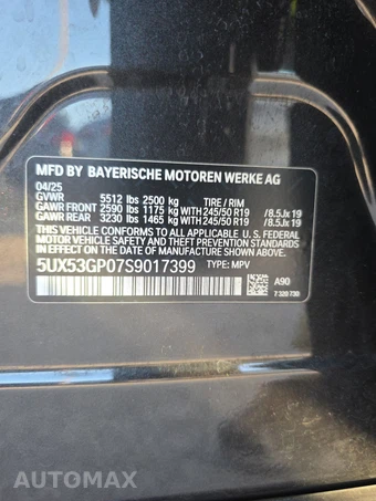 2025 BMW X3 30 xDrive M SPORT LINE - miniatura 21