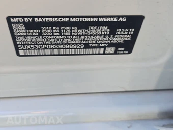 2025 BMW X3 30 xDrive M SPORT LINE - miniatura 15