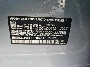 2025 BMW X3 30 xDrive M SPORT LINE - miniatura 21
