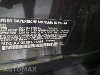 2025 BMW X3 30 xDrive M SPORT LINE - miniatura 15