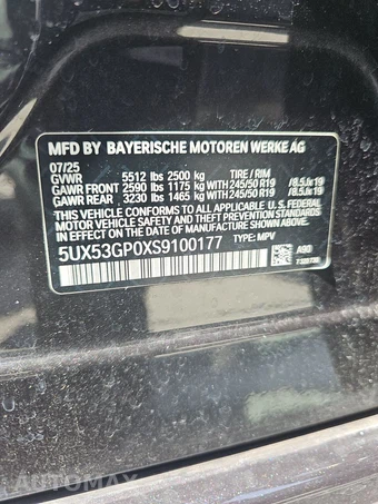2025 BMW X3 30 xDrive M SPORT LINE - miniatura 22