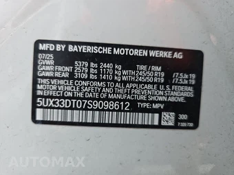 2025 BMW X4 Sports Activity Coupe xDrive30i - miniatura 21