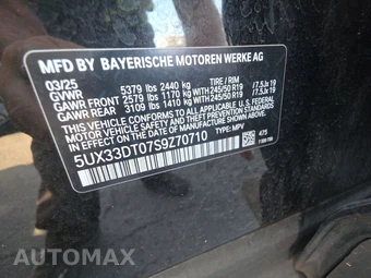 2025 BMW X4 Sports Activity Coupe xDrive30i - miniatura 15