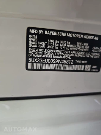2025 BMW X5 Sports Activity Vehicle M60i xDrive - miniatura 14