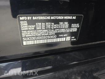 2025 BMW X5 Sports Activity Vehicle M60i xDrive – miniatura 14