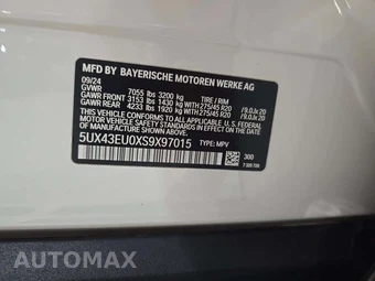 2025 BMW X5 Sports Activity Vehicle xDrive50e - miniatura 5