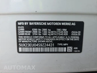 2025 BMW X5 xDrive40i - miniatura 21