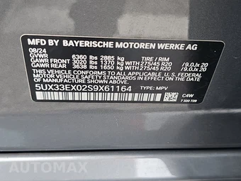2025 BMW X6 Sports Activity Coupe xDrive40i - miniatura 21