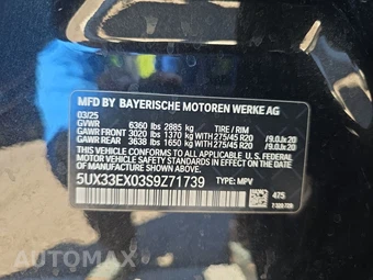 2025 BMW X6 Sports Activity Coupe xDrive40i - miniatura 21