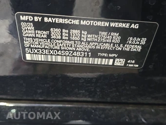 2025 BMW X6 Sports Activity Coupe xDrive40i - miniatura 15
