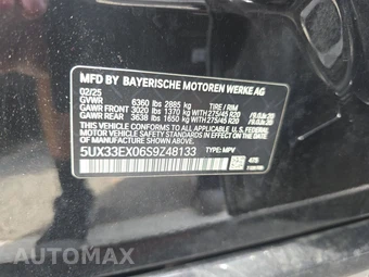 2025 BMW X6 Sports Activity Coupe xDrive40i - miniatura 21