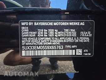 2025 BMW X7 M60i – miniatura 5
