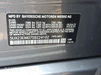 2025 BMW X7 xDrive40i - miniatura 22