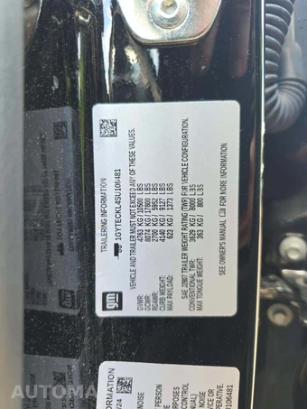 2025 Cadillac Escalade IQ Luxury 1 1SC - miniatura 2