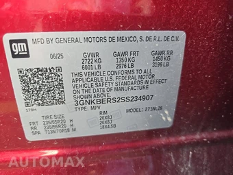2025 Chevrolet Blazer RS 1RS – miniatura 14