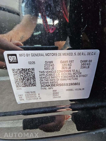 2025 Chevrolet Blazer RS 1RS – miniatura 5