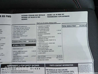 2025 Chevrolet Blazer RS 1RS - miniatura 82