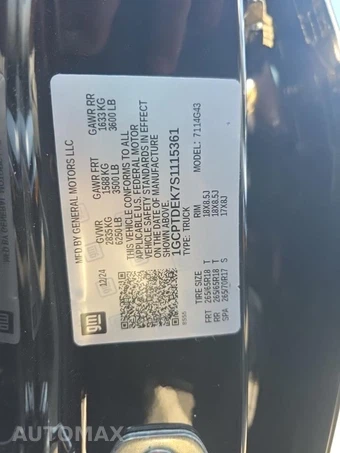 2025 Chevrolet Colorado Z71 Crew Cab Medium Bed 4Z7 - miniatura 17