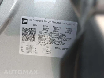 2025 Chevrolet Equinox ACTIV KDZ - miniatura 2