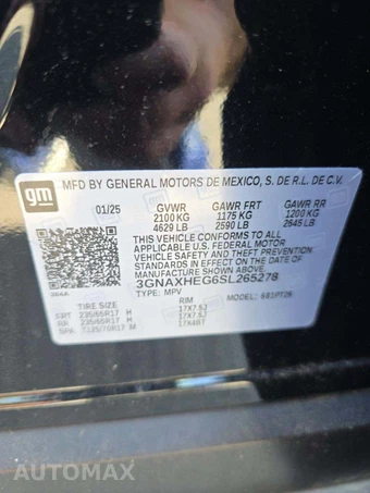 2025 Chevrolet Equinox LT 1LT - miniatura 5
