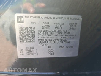 2025 Chevrolet Equinox LT 1LT - miniatura 21