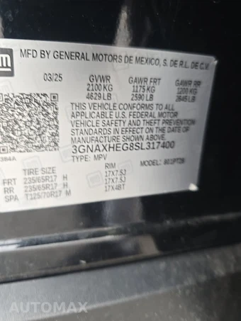 2025 Chevrolet Equinox LT 1LT - miniatura 15