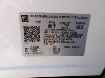 2025 Chevrolet Equinox LT 1LT - miniatura 17