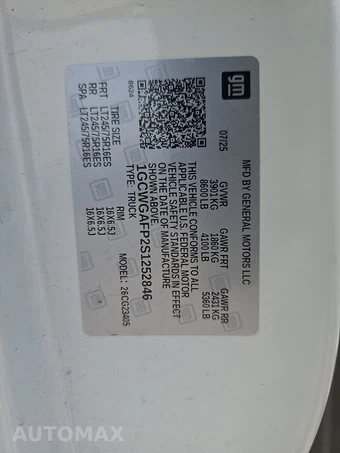 2025 Chevrolet Express 2500 Cargo Van 1WT 135.0" WB - miniatura 14