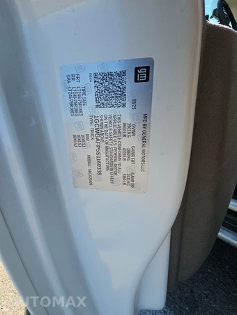 2025 Chevrolet Express 2500 Cargo Van 1WT 135.0" WB - miniatura 13