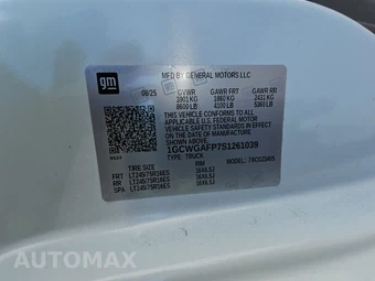 2025 Chevrolet Express 2500 Cargo Van 1WT 135.0" WB - miniatura 14