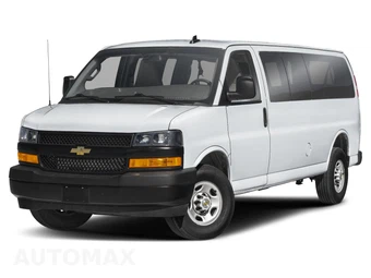 2025 Chevrolet Express 3500 Passenger Van LT 1LT 155.1" WB - samochód z USA z aukcji Manheim, oferta Kup Teraz w AUTOMAX