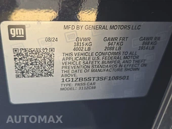 2025 Chevrolet Malibu LS 1LS – miniatura 14