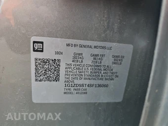 2025 Chevrolet Malibu LT 1LT - miniatura 14