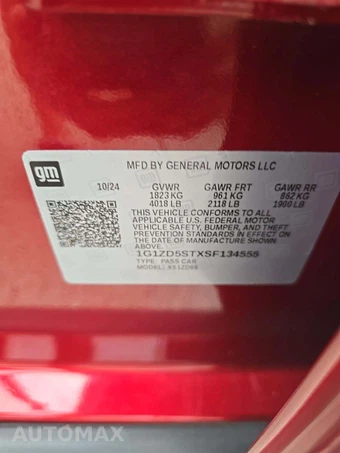 2025 Chevrolet Malibu LT 1LT – miniatura 2