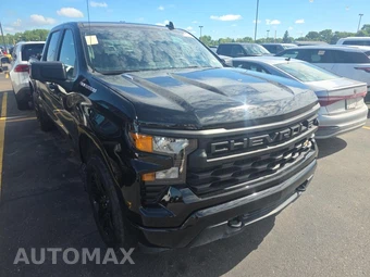 2025 Chevrolet Silverado 1500 Custom Crew Cab Medium Bed 1CX - miniatura 3