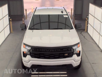 2025 Chevrolet Silverado 1500 Custom Crew Cab Short Bed 1CX - miniatura 2