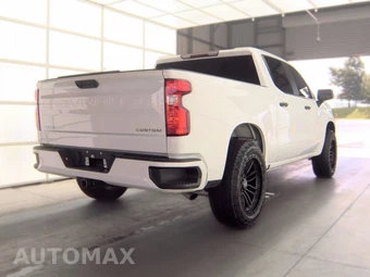 2025 Chevrolet Silverado 1500 Custom Crew Cab Short Bed 1CX - miniatura 4