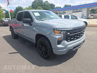 2025 Chevrolet Silverado 1500 Custom Crew Cab Short Bed 1CX - miniatura 4