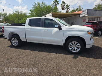 2025 Chevrolet Silverado 1500 Custom Crew Cab Short Bed 1CX - miniatura 4