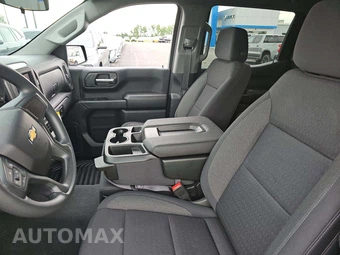 2025 Chevrolet Silverado 1500 Custom Crew Cab Short Bed 1CX - miniatura 3