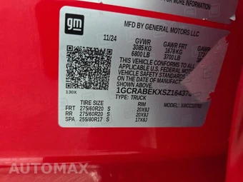 2025 Chevrolet Silverado 1500 Custom Extended Cab Medium Bed 1CX - miniatura 11