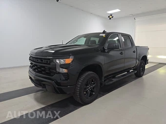 2025 Chevrolet Silverado 1500 Custom Trail Boss Crew Cab Short Bed 2CX - car from the USA, Manheim Buy-Now listing at AUTOMAX