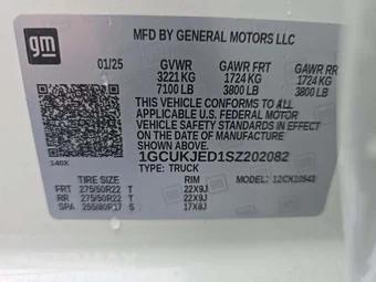 2025 Chevrolet Silverado 1500 High Country Crew Cab Short Bed 3LZ - miniatura 2