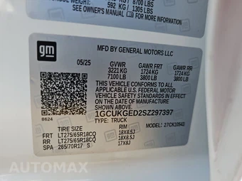 2025 Chevrolet Silverado 1500 LTZ Crew Cab Short Bed 1LZ - miniatura 14