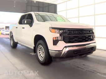 2025 Chevrolet Silverado 1500 WT Crew Cab Short Bed 1WT - miniatura 3