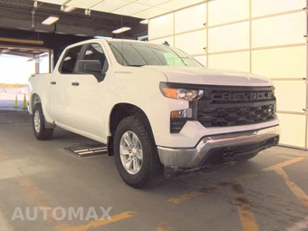 2025 Chevrolet Silverado 1500 WT Crew Cab Short Bed 1WT - miniatura 4