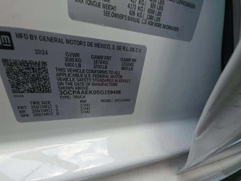 2025 Chevrolet Silverado 1500 WT Crew Cab Short Bed 1WT - miniatura 5