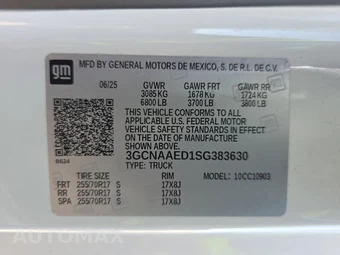 2025 Chevrolet Silverado 1500 WT Regular Cab Long Bed 1WT - miniatura 13